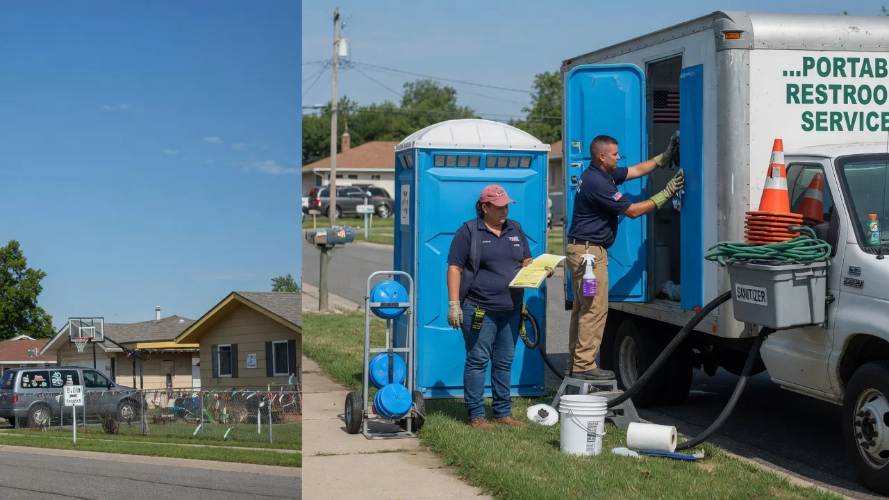 Portable Toilet Rental in Rowley, IA near me